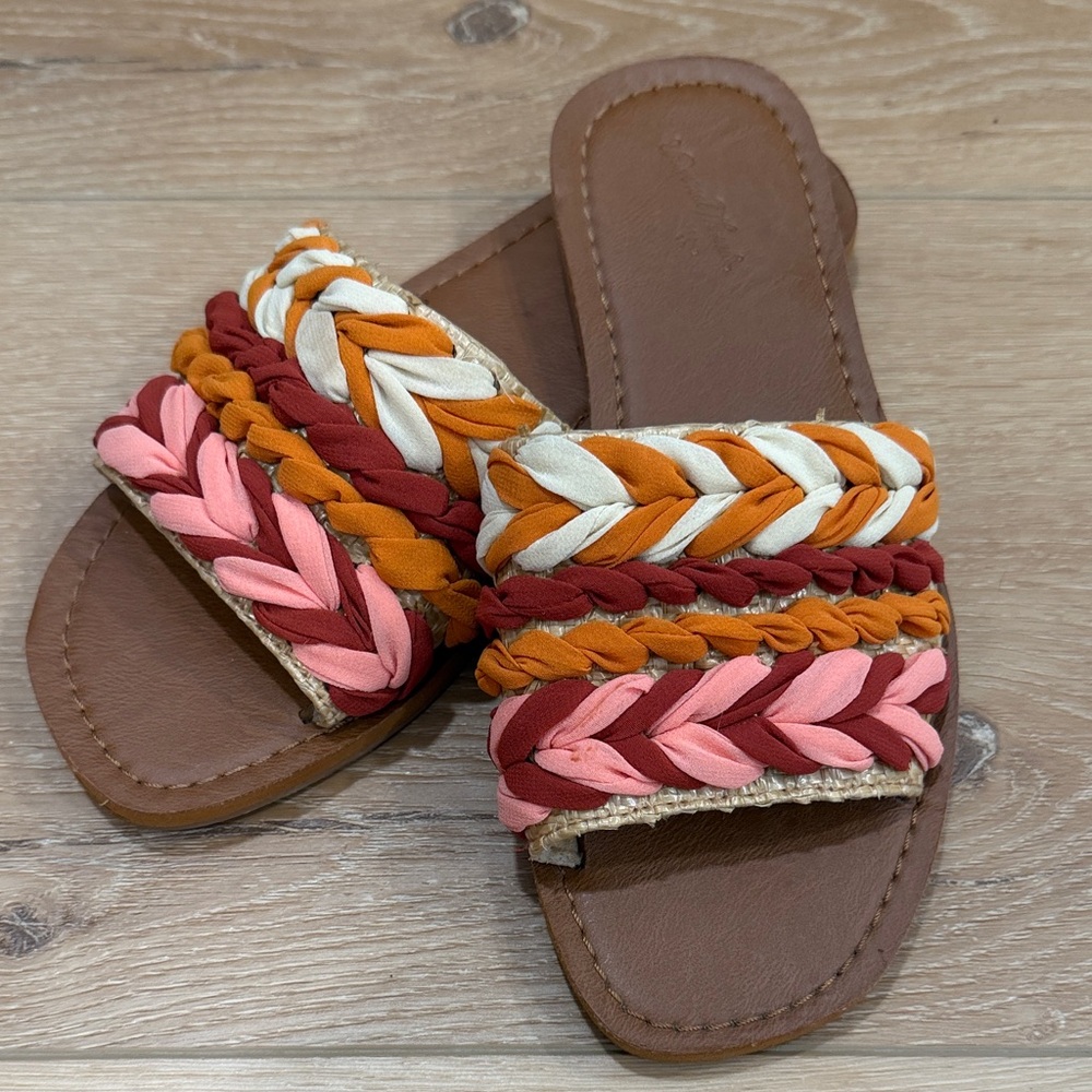 Universal Thread Braided Square Toe Sandals